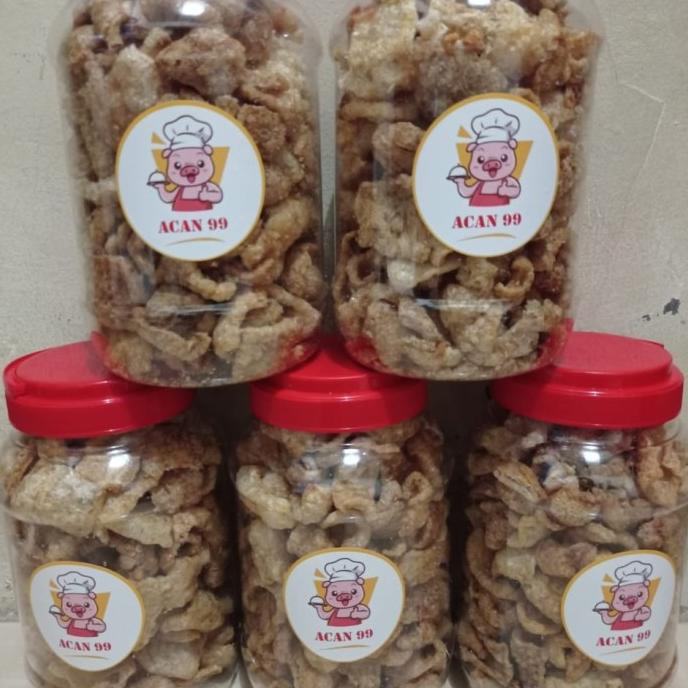 

(BISA COD) KEKUBI - Kerupuk Kulit Babi BERMUTU Kode 207