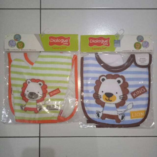 DGA3319 Dialogue Celemek Bayi + Washlap Print Bearies Series