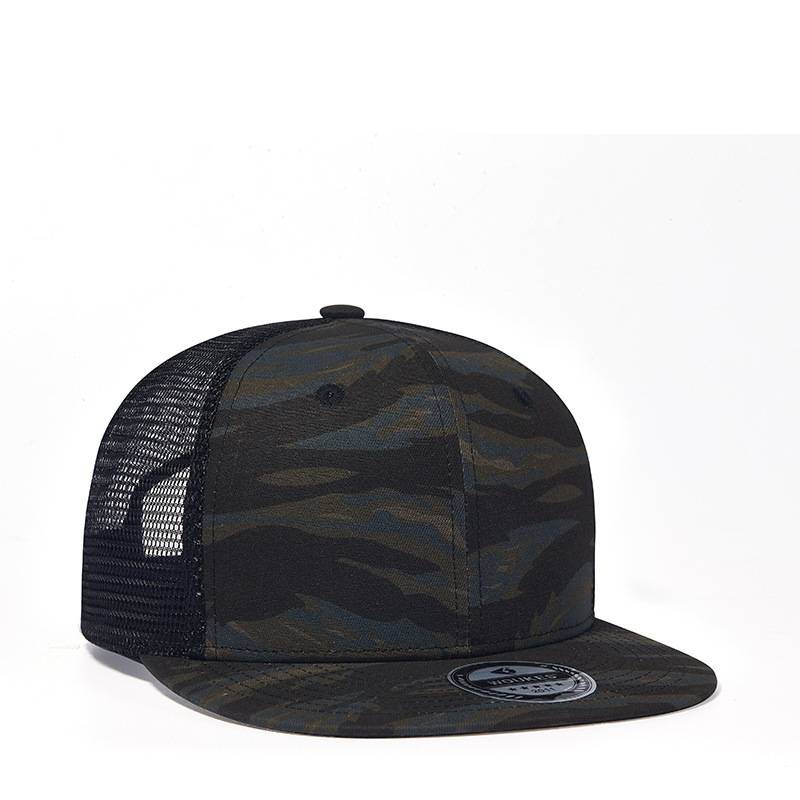 Topi Snapback Motif Camouflage Gaya Hip Hop Untuk Unisex