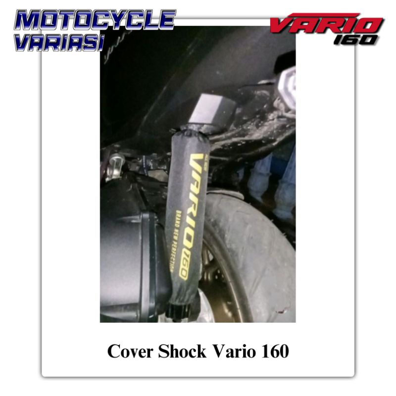 Sarung Pelindung Shockbeker Vario 160 Cover Shockbreaker Vario 160 Bahan Tebal