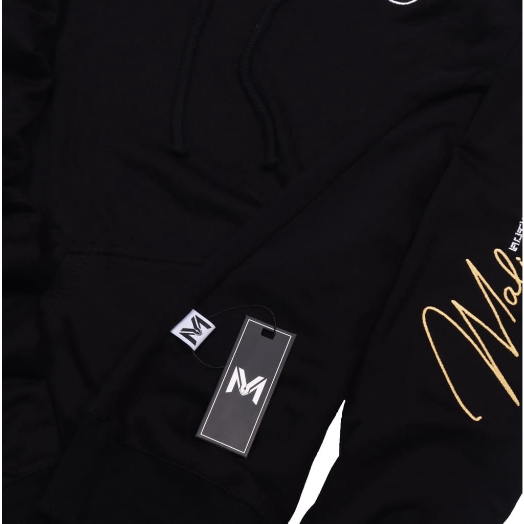 Jaket Sweater Hoodie M.A. HAND LATIN – Black Edition Fashion Trendy Casual Pria Good Brand Quality S