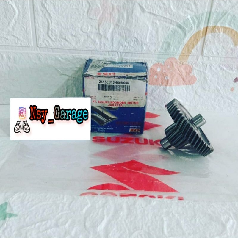 Gigi Rasio Girbox gardan suzuki Hayate Gear Transmisi Suzuki Hayate Gearbox Hayate 24150B13H00N000
