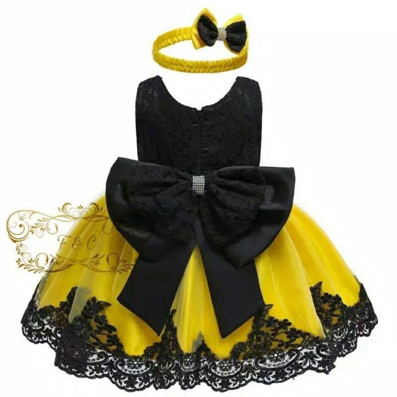 BO - DRESS CORRY KID /FASHION ANAK PEREMPUAN/DRESS PESTA