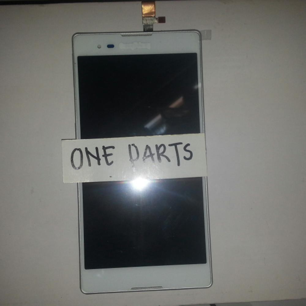 Promo LCD   TOUCHSCREEN SONY XPERIA T2 ULTRA D5303   FRAME ORIGINAL WHITE Limited