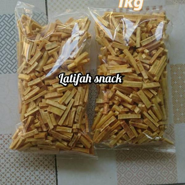 

Best seller stik sukun mentega renyah pilihan camilan keripik stik gurih asin original 500gr dan 1kg GVH