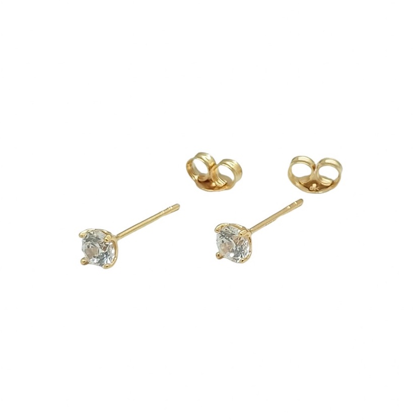 Giwang Heksa Collection EA210559 Hala Gold 8K Yellow gold  mata burung