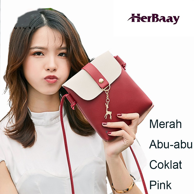 

Herbaay Tas selempang MINI Deer Sling diimpor