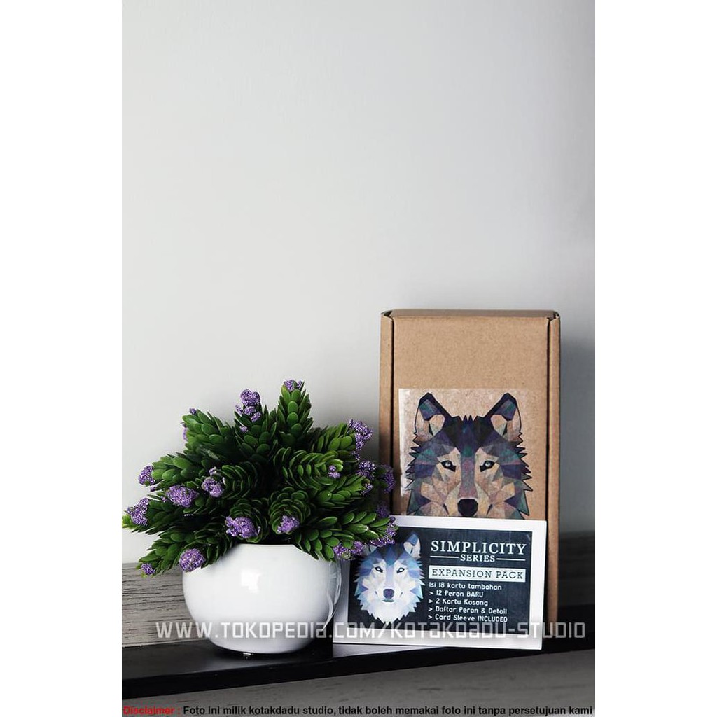 PALING MURAH  PROMO The Werewolf Game Simplicity Series + Exp. Pack - 41 Kartu