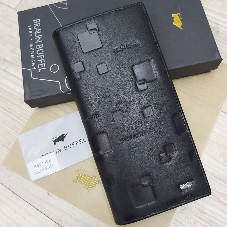 dompet kulit braun buffel - dompet panjang pria kulit asli - Dompet