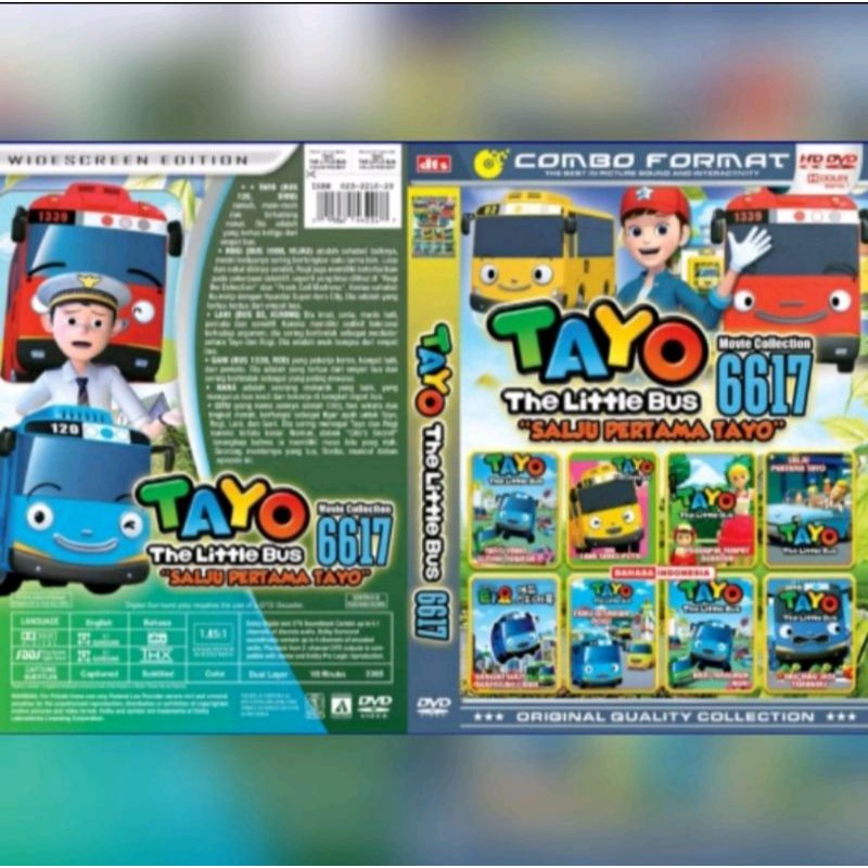 Kaset Film Animasi Anak TAYO 6617