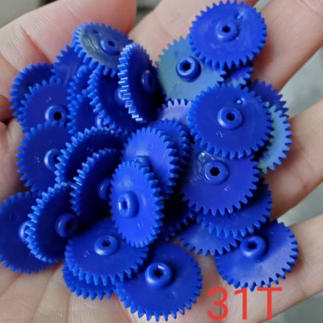 Gir 31 biru gir as roda tamiya (10pcs)