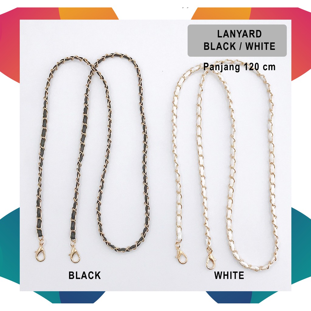 DIY Tali Strap Chain Rantai Lanyard Hp Tas Handbag Pendek Panjang Serbaguna Minimalis Elegan Terjangkau