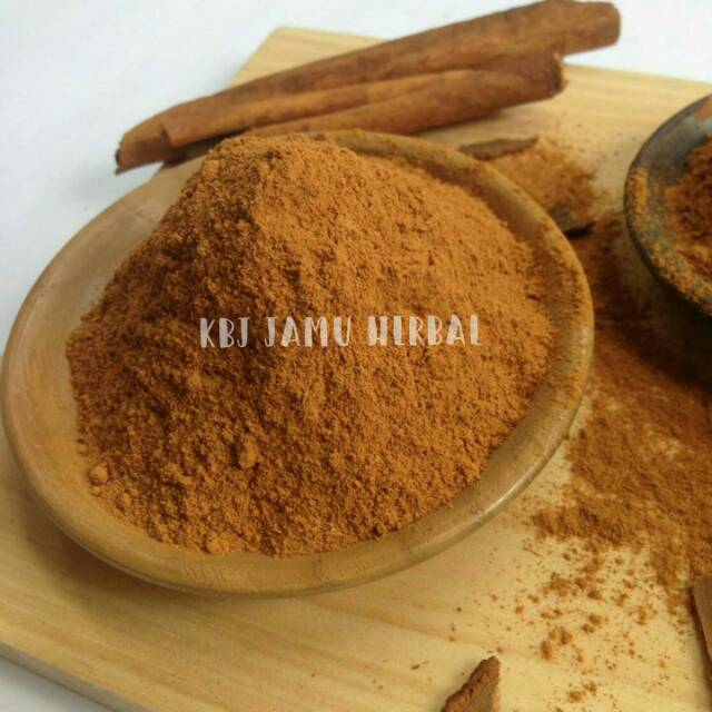 

Kayu Manis Bubuk Murni Cinnamon Powder Serbu Asli tanpa campuran 1000 gr 1kg - KBJ Jamu Herbal