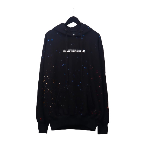 Jaket Sweater Hoodie BASTER COLD LIST GALAXY RAINBOW – Black Edition Fashion Trendy Casual P