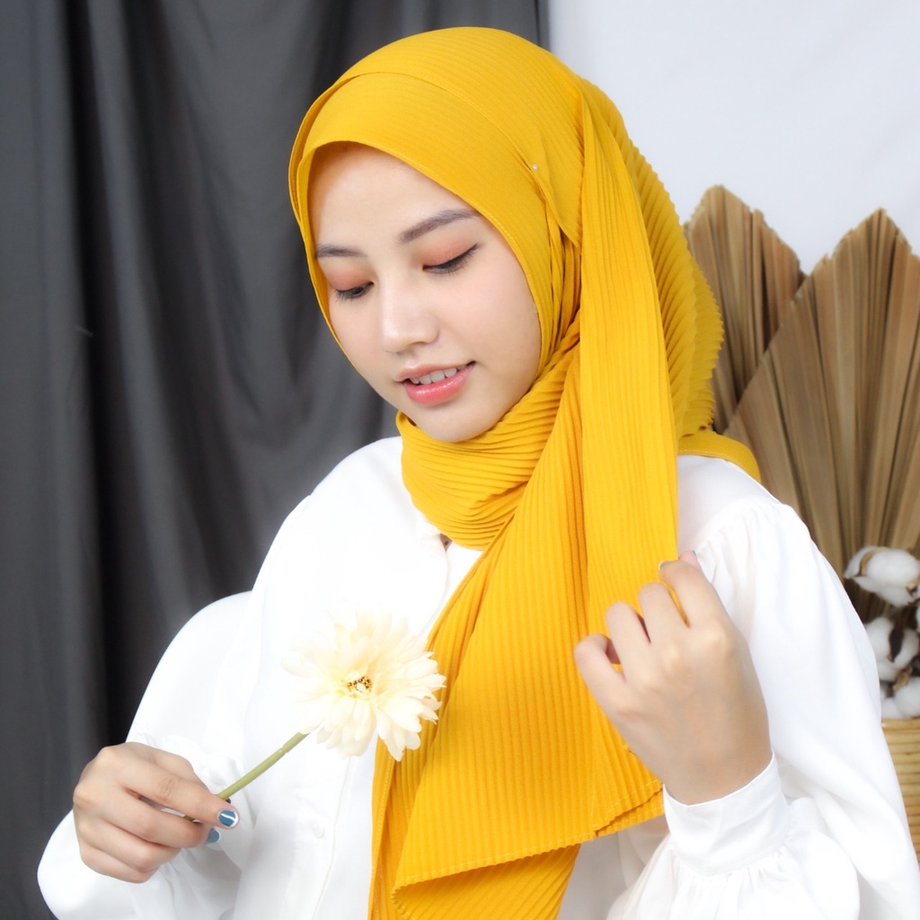 [12.12] RX Fashion Pleated Shawl / Pashmina Full Plisket