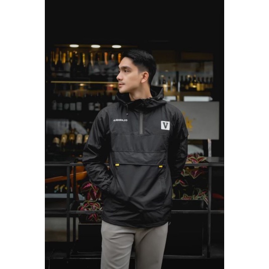 VLIEGER ORIGIN Jaket Cagoule Pria Windbreakers