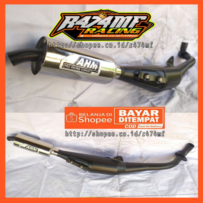 Knalpot Fizr F1zr Fiz r Force1 Standar Racing AHM Tameng / Knalpot Standar Racing Fizr Fiz r F1zr Fo