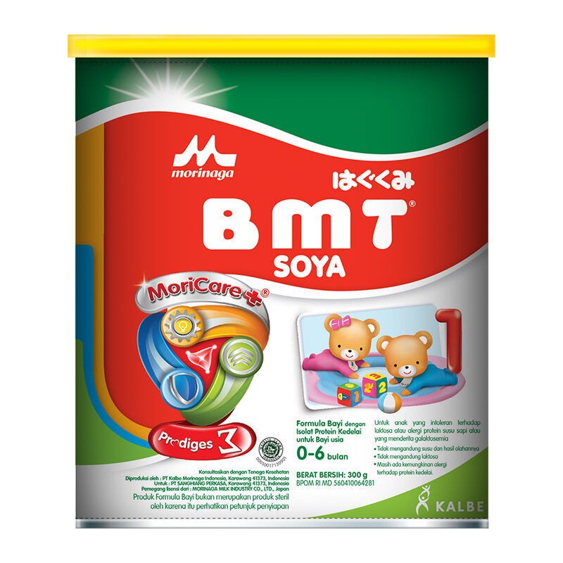 

BMT Susu Formula Soya Tin - 300gr