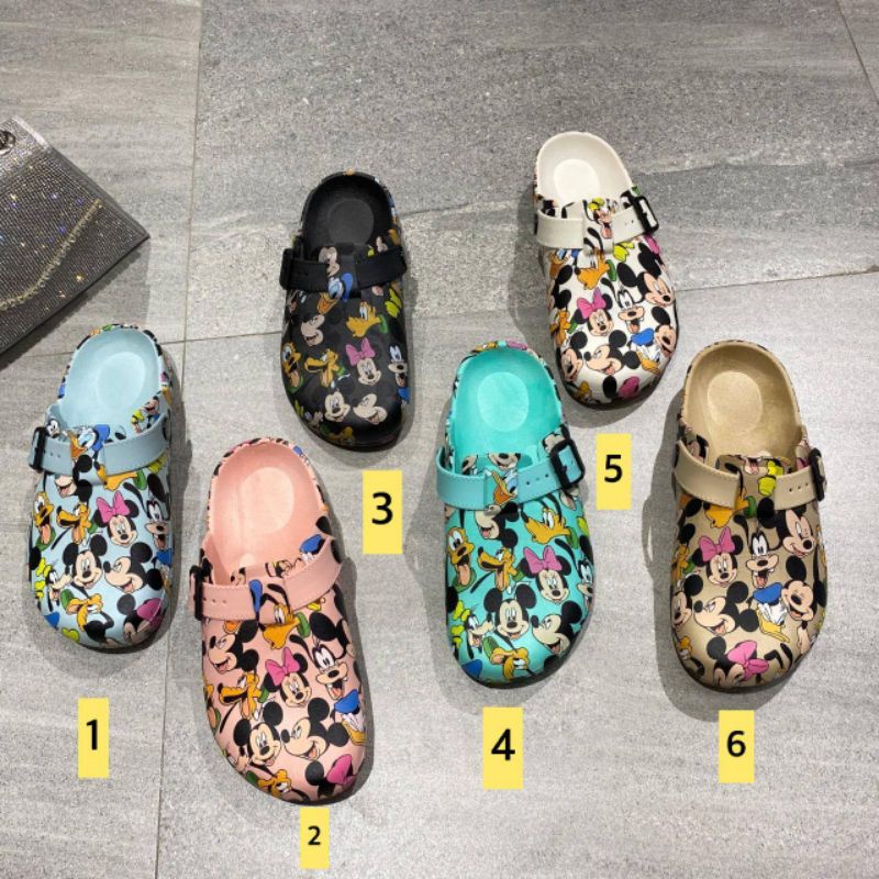 Ready Selop Tawana Disney. sandal disney. tawana empuk. sandal mickey mouse. sandal anak disney