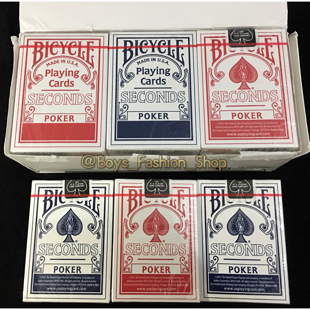 Kartu Bicycle Second Poker / Kartu Sulap / Magic Shop / Bicycle Seconds