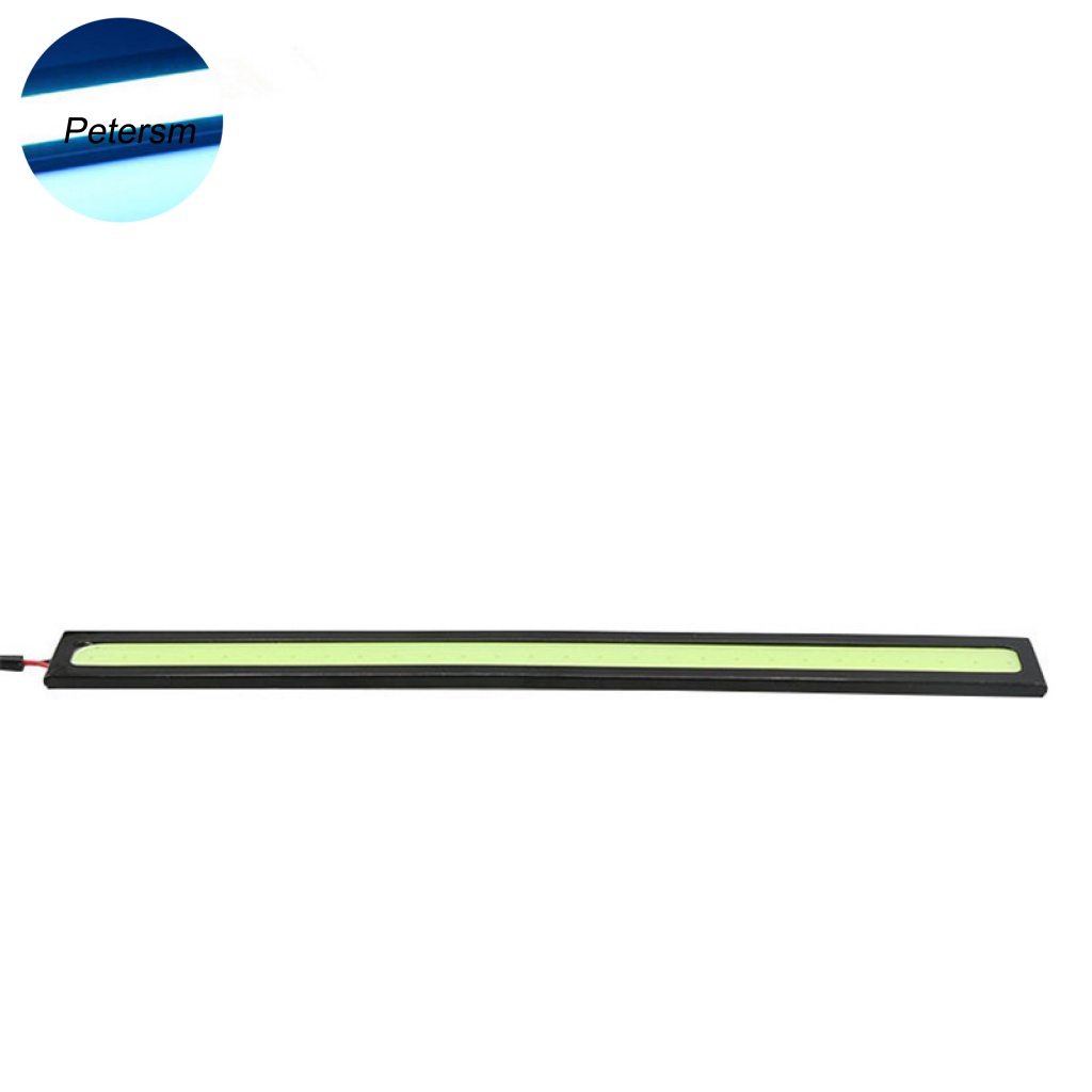 Pp Lampu LED DRL 28 Manik-Manik COB 17cm Anti Air Ultra Tipis Untuk Mobil