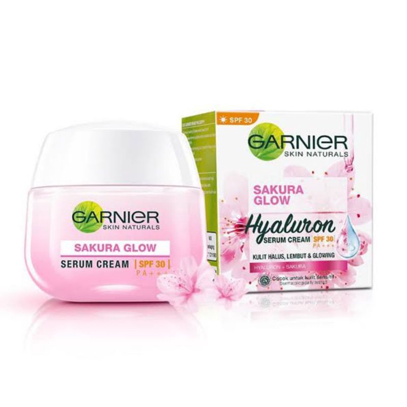 Garnier Sakura Glow Serum Cream SPF30