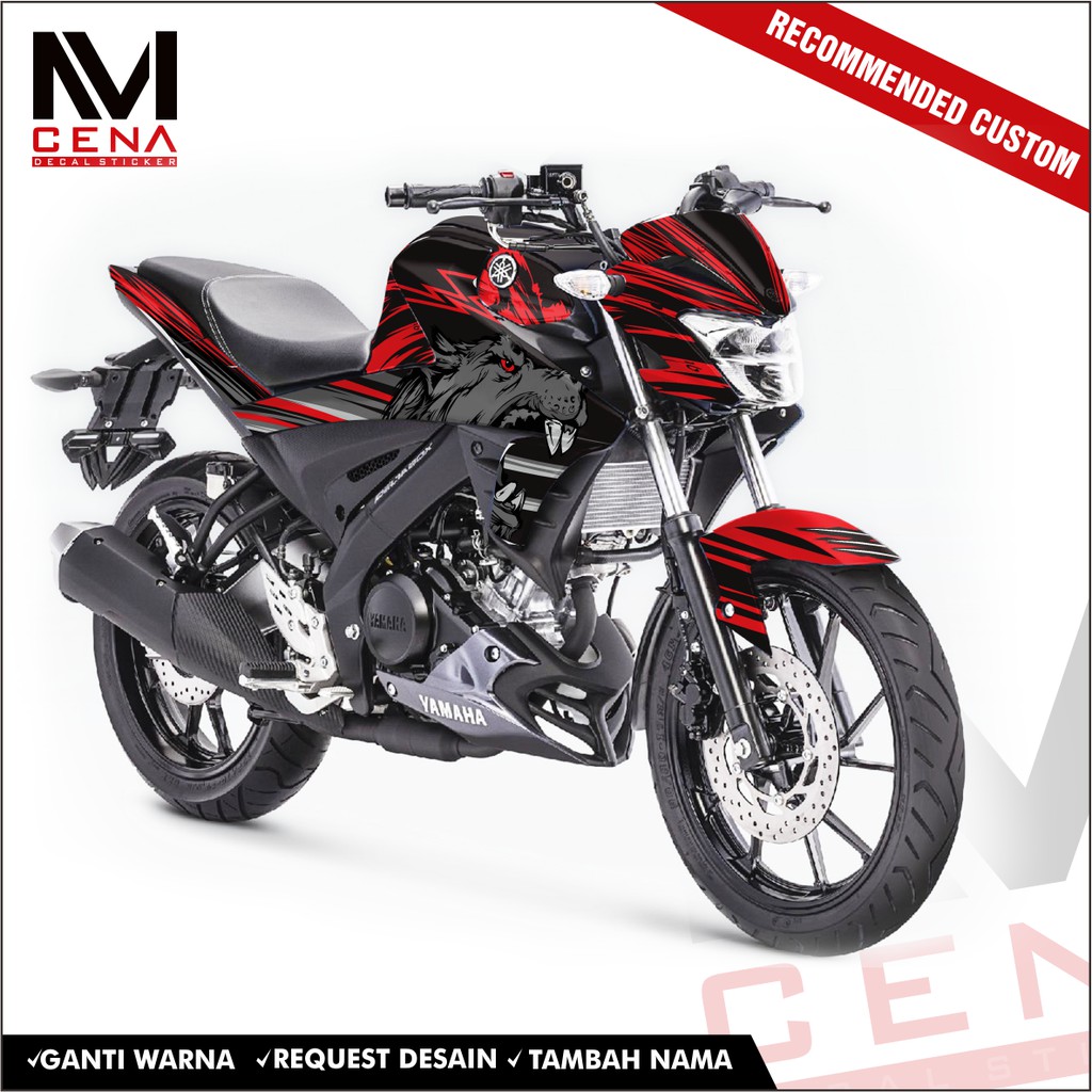 Decal vixion R new full body sticker vixion R new Striping vixion R full body desain bebas 01