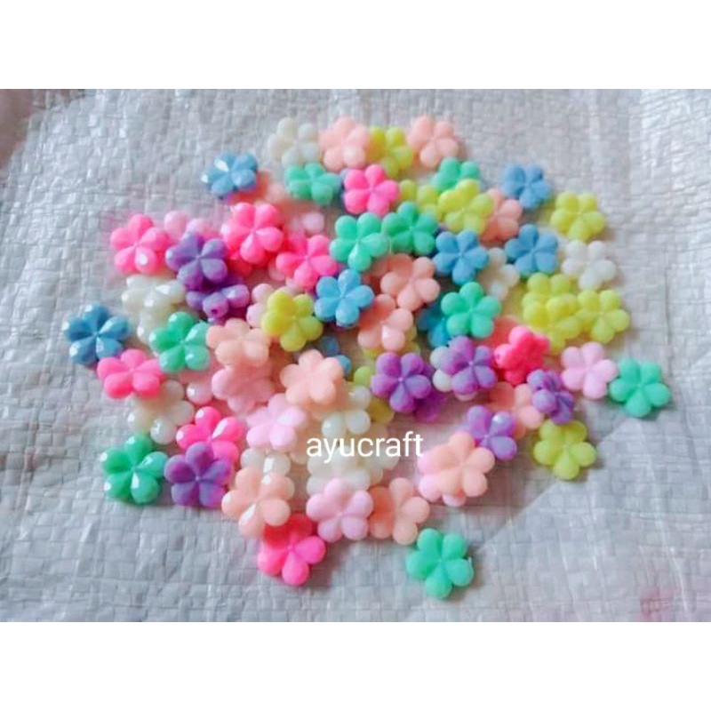 mute bunga sakura gembul 12mm-+ (30gram)