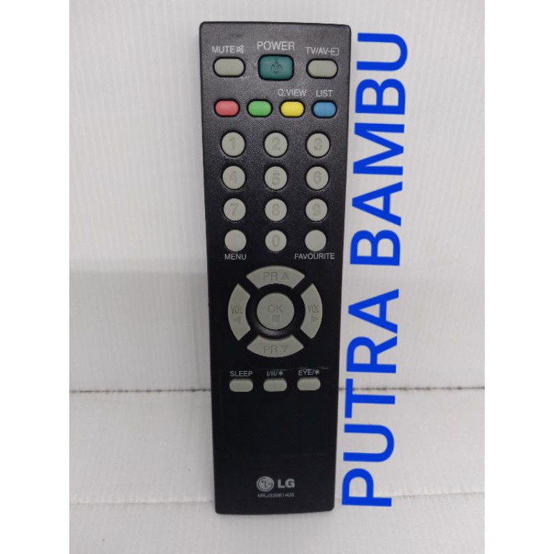 REMOTE REMOT TV LG TABUNG SLIM FLAT ORIGINAL ASLI