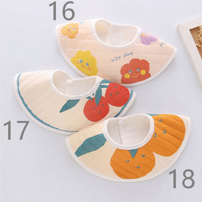 Slaber bib bayi tidak tembus air size 6-24 bulan