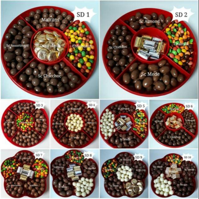 

Coklat toples merah SD 1 - 10