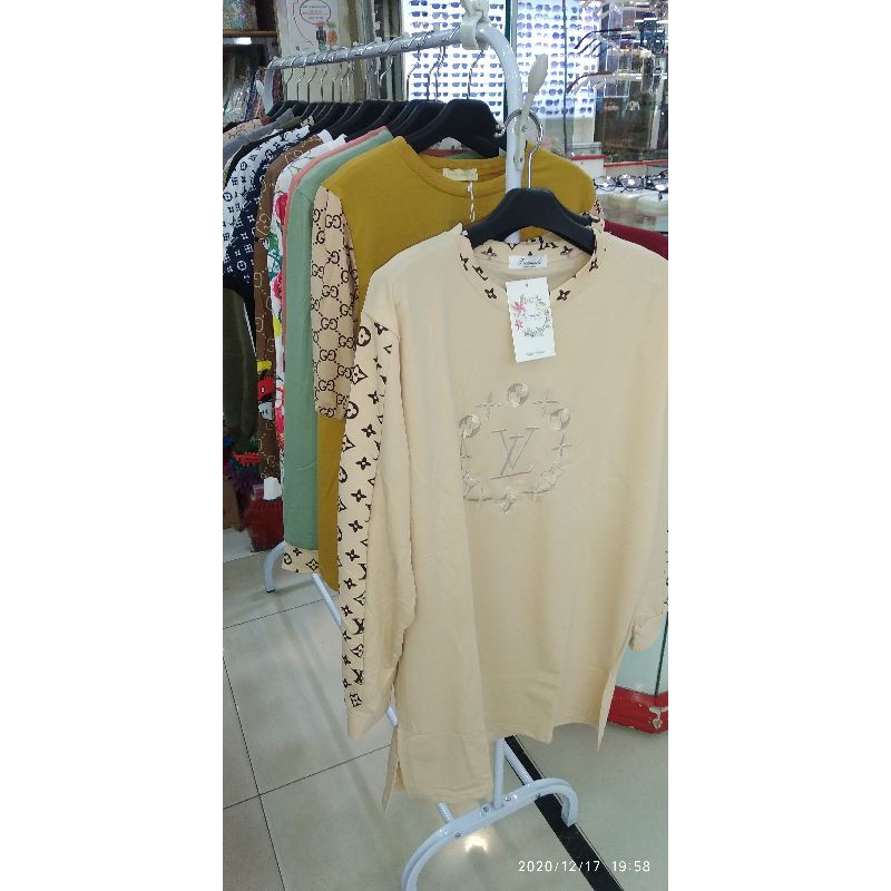 Tunik import Lv bordir