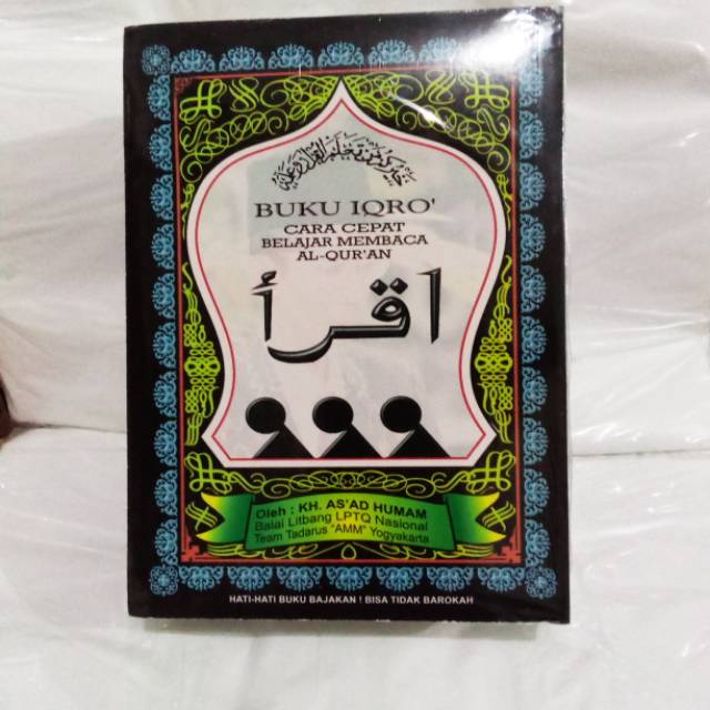 BUKU IQRO BENDEL BESAR  A5 CD 100% ORIGINAL