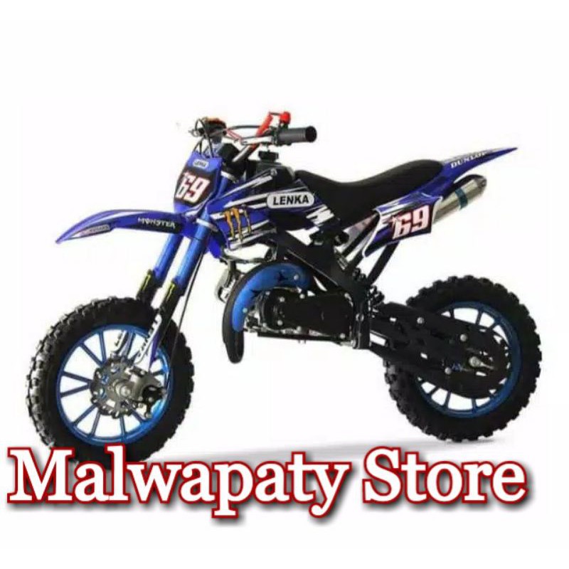 MOTOR MINI TRAIL MC69 50CC 2 TAK LENKA