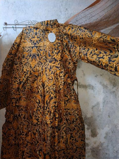 Maxi Cape Batik Sogan