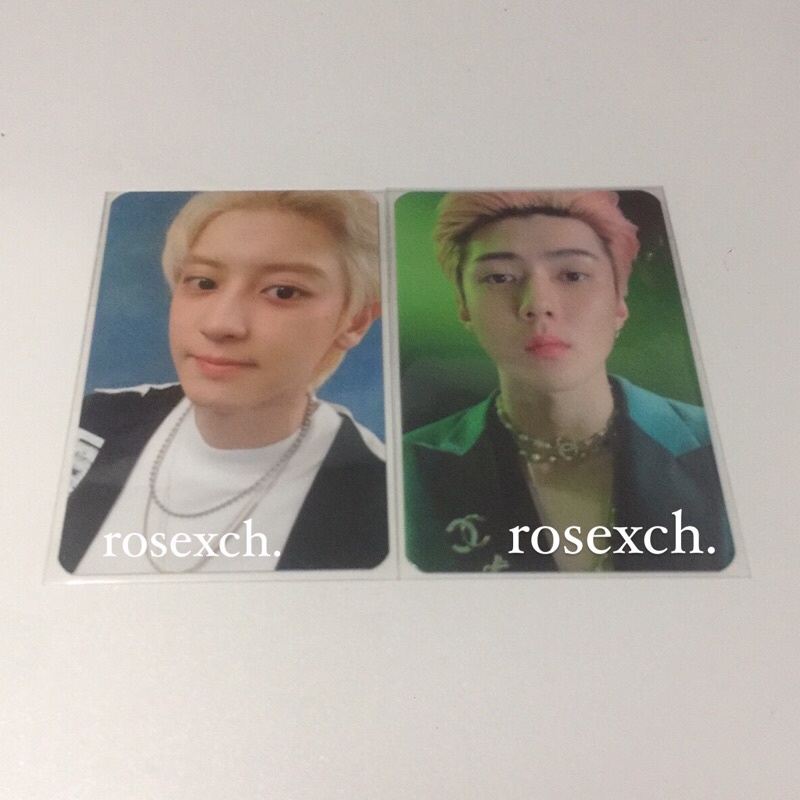 PHOTOCARD PC CHANYEOL SEHUN KIHNO 1BV 1 BILLION VIEWS BV
