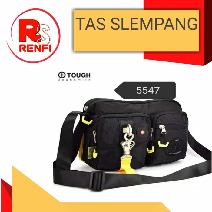 tas slempang tough 5547 - Hitam