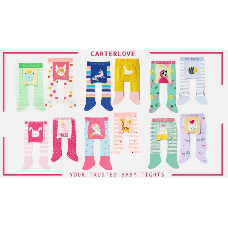 Legging Baby Cotton tight Carter  / Legging Bayi Cotton tights 0-6/6-12 / Legging Cotton tights 1 Pack