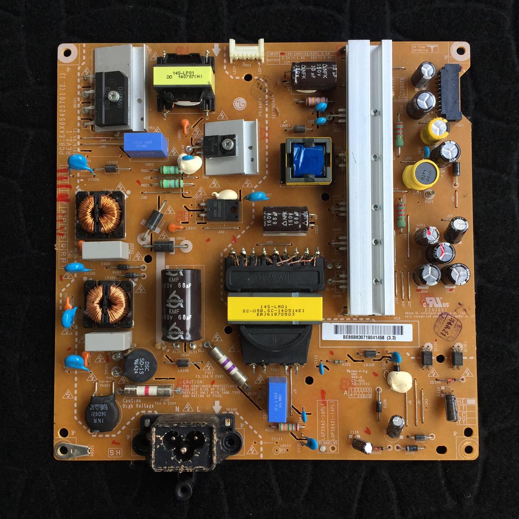 PSU - REGULATOR - POWER SUPPLY TV SAMSUNG UA 55JU6600K - 55 JU6600 - 55 JU - 55JU - 55 / BN94-10162A