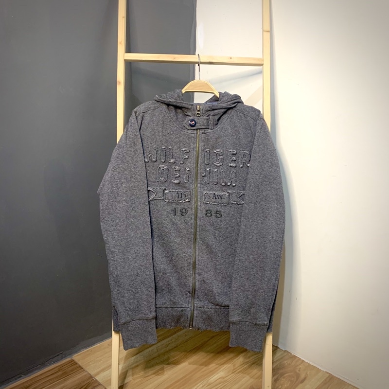 hoodie ziper original tomy hilfiger 2nd