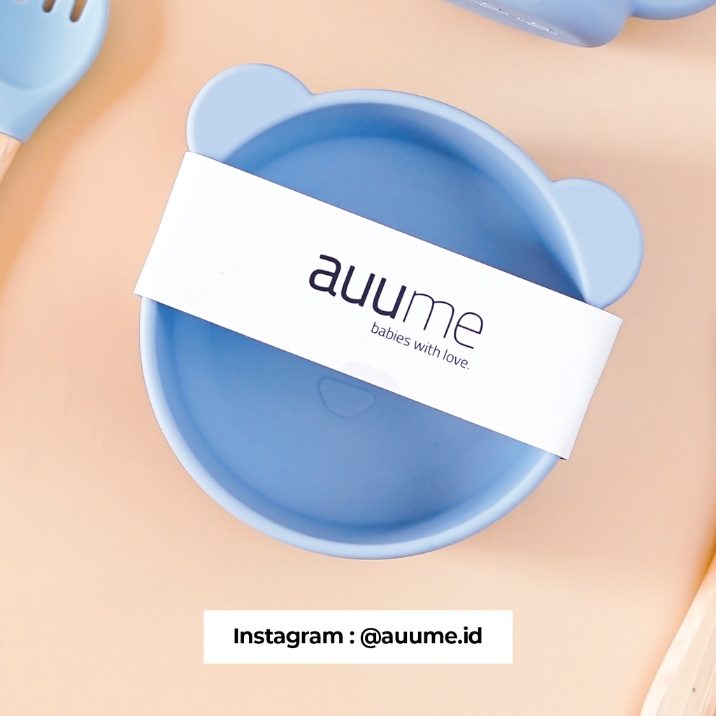 Auume - Suction Bowl Silicone Baby - Mangkok Bayi