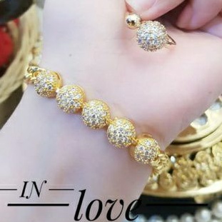 Xuping Set Gelang Dan Cincin Wanita K8941