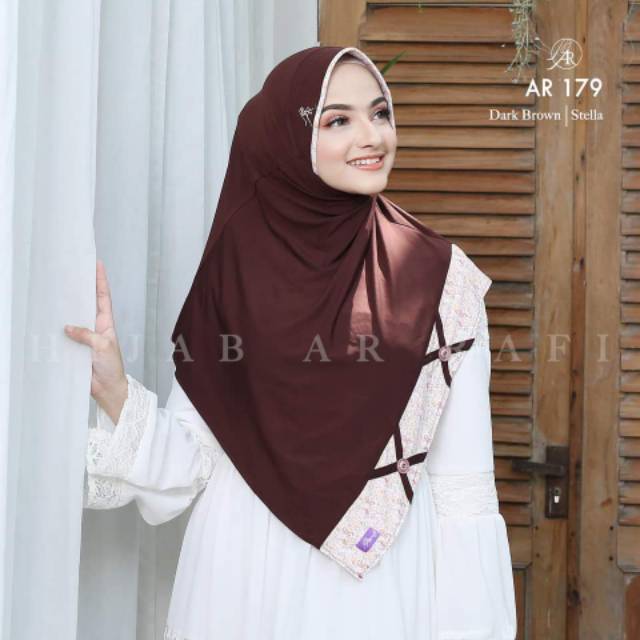 Hijab arrafi AR 179 hijab instan || INAYAHHIJAB-4