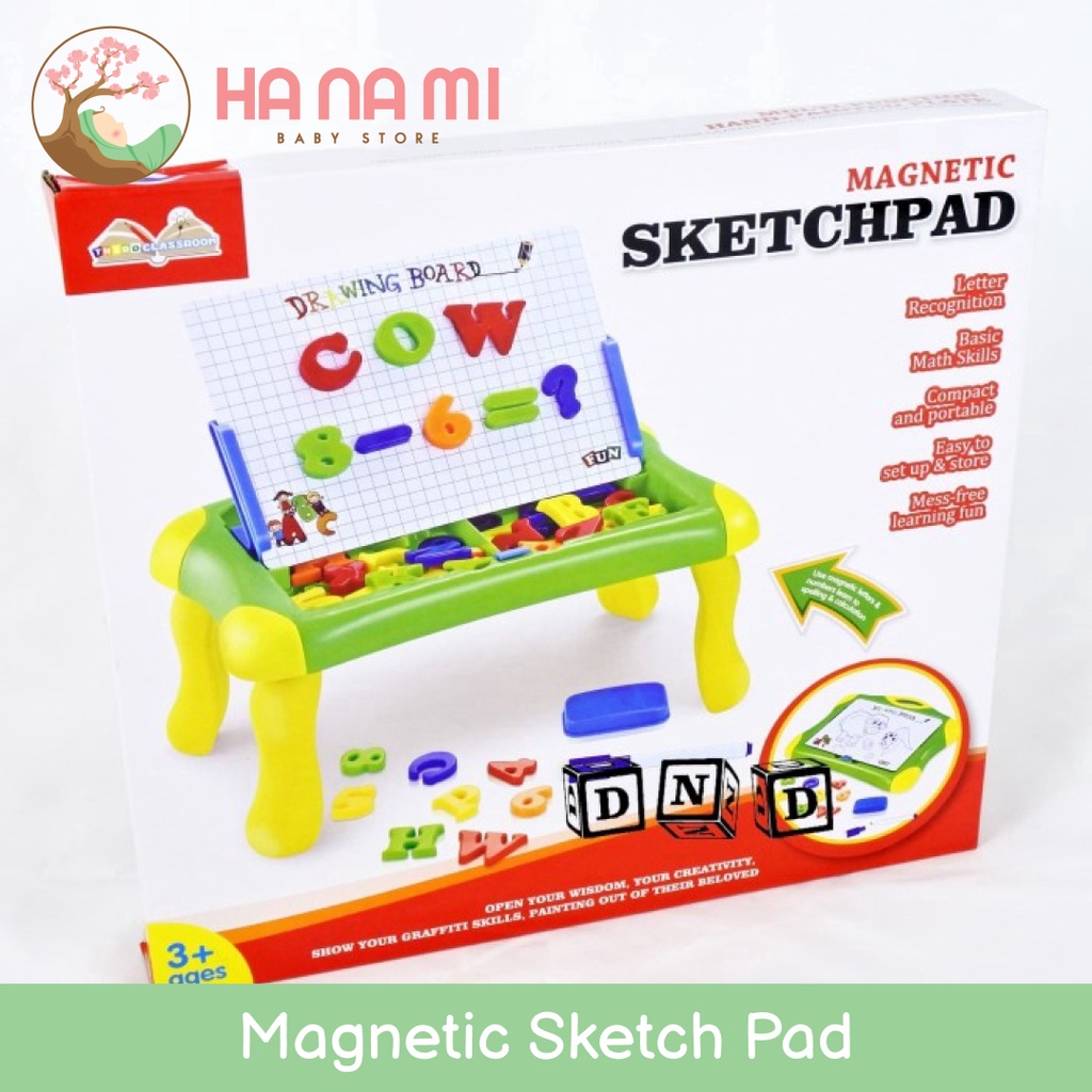 Magnetic Sketch Pad / Papan Tulis Magnet