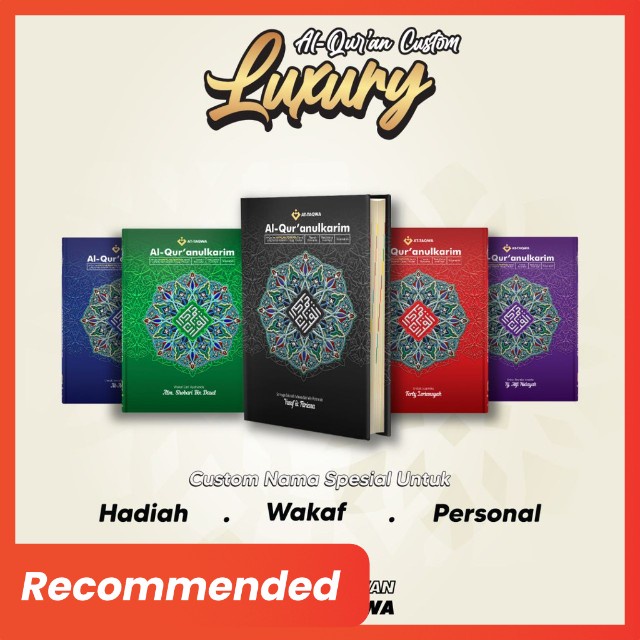 BONUS JUZ AMMA - AlQuran Attaqwa Personal Custom Nama A4 Bonus