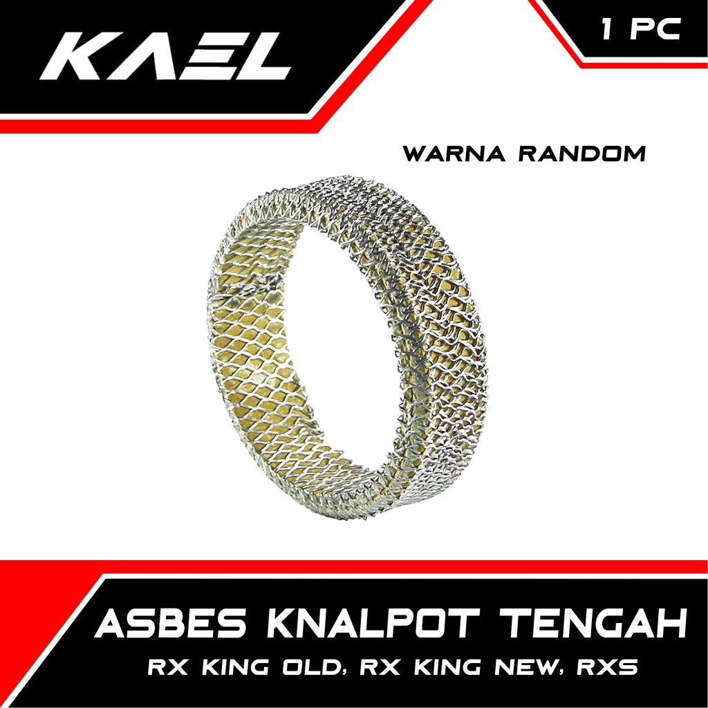 Asbes Knalpot Tengah Yamaha RX King Lama-New/RXS-RX S Paking-Packing Bawah Kenalpot-Exhaust