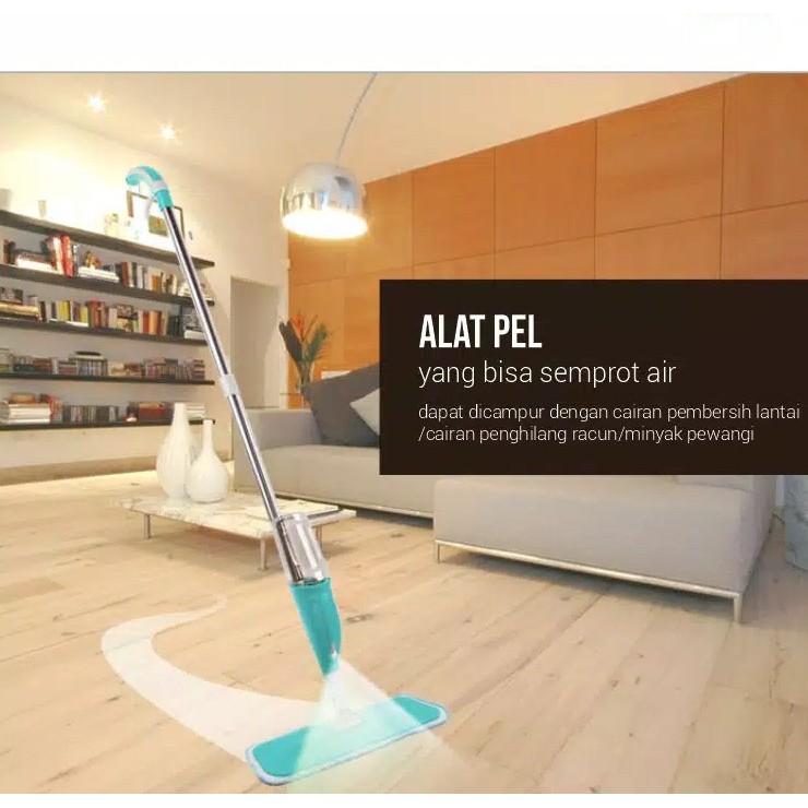 Spay Mop - Alat Pel Spray Modern Dengan Penyemprot Air Yang Bisa Diatur