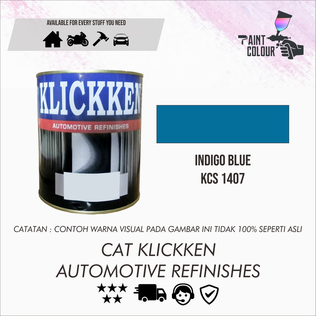 Cat Klickken Automotive Refinishes - Indigo Blue KCS 1407