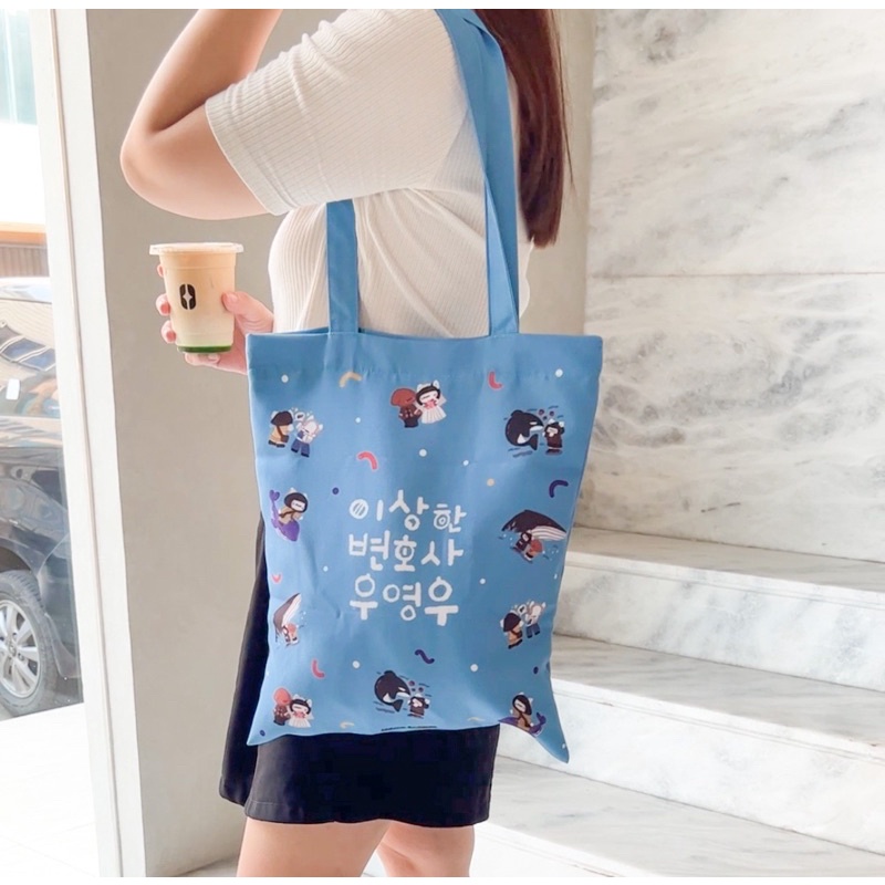 EXTRAORDINARY ATTORNEY WOO -  CANVAS TOTEBAG