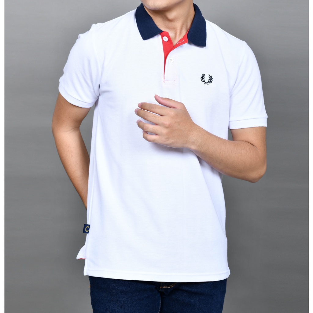 FredPerry Kaos Polo Shirt | Kaos Kerah Pria J8BW